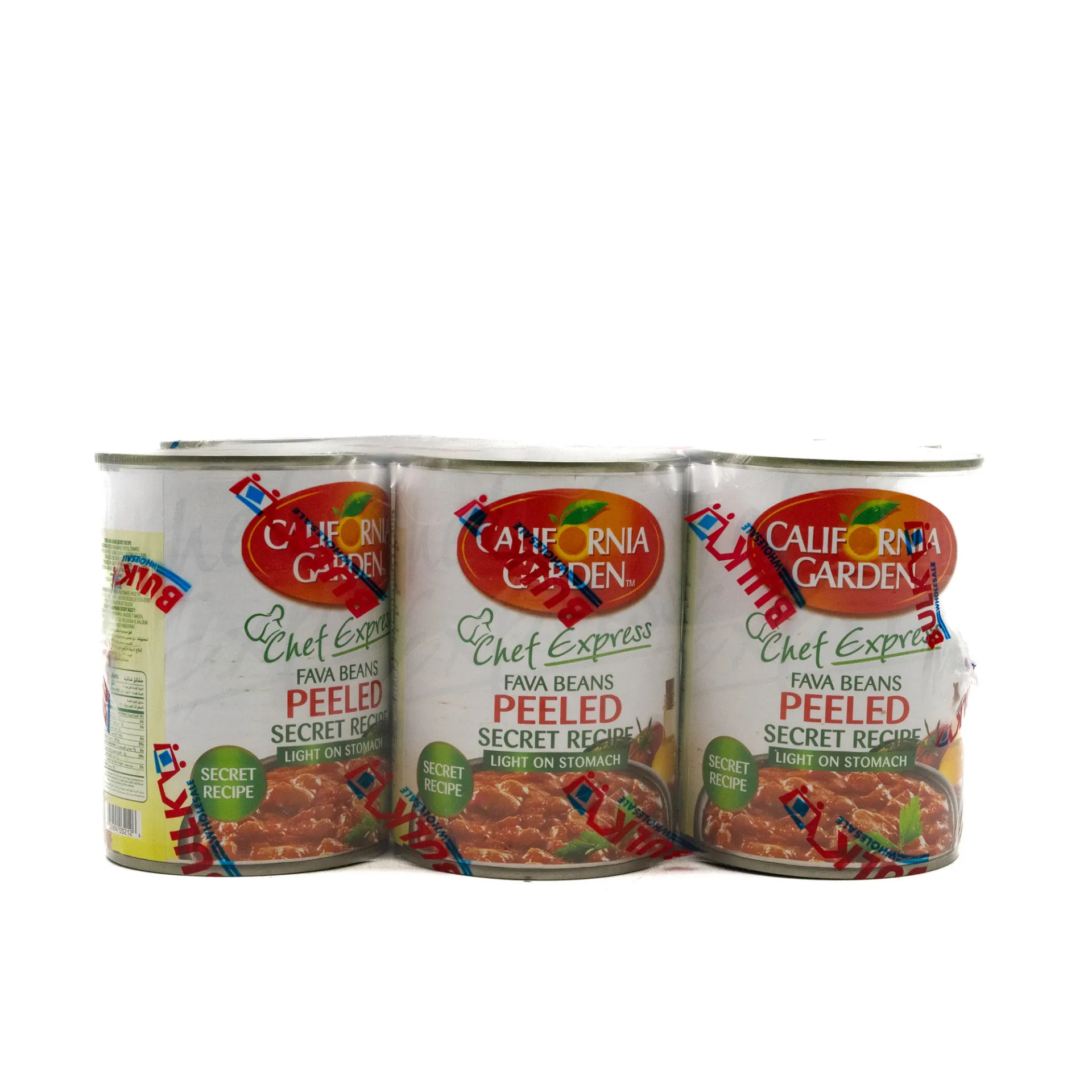 CG CHEF EXPRESS FAVA BEANS PEELED 6X400G