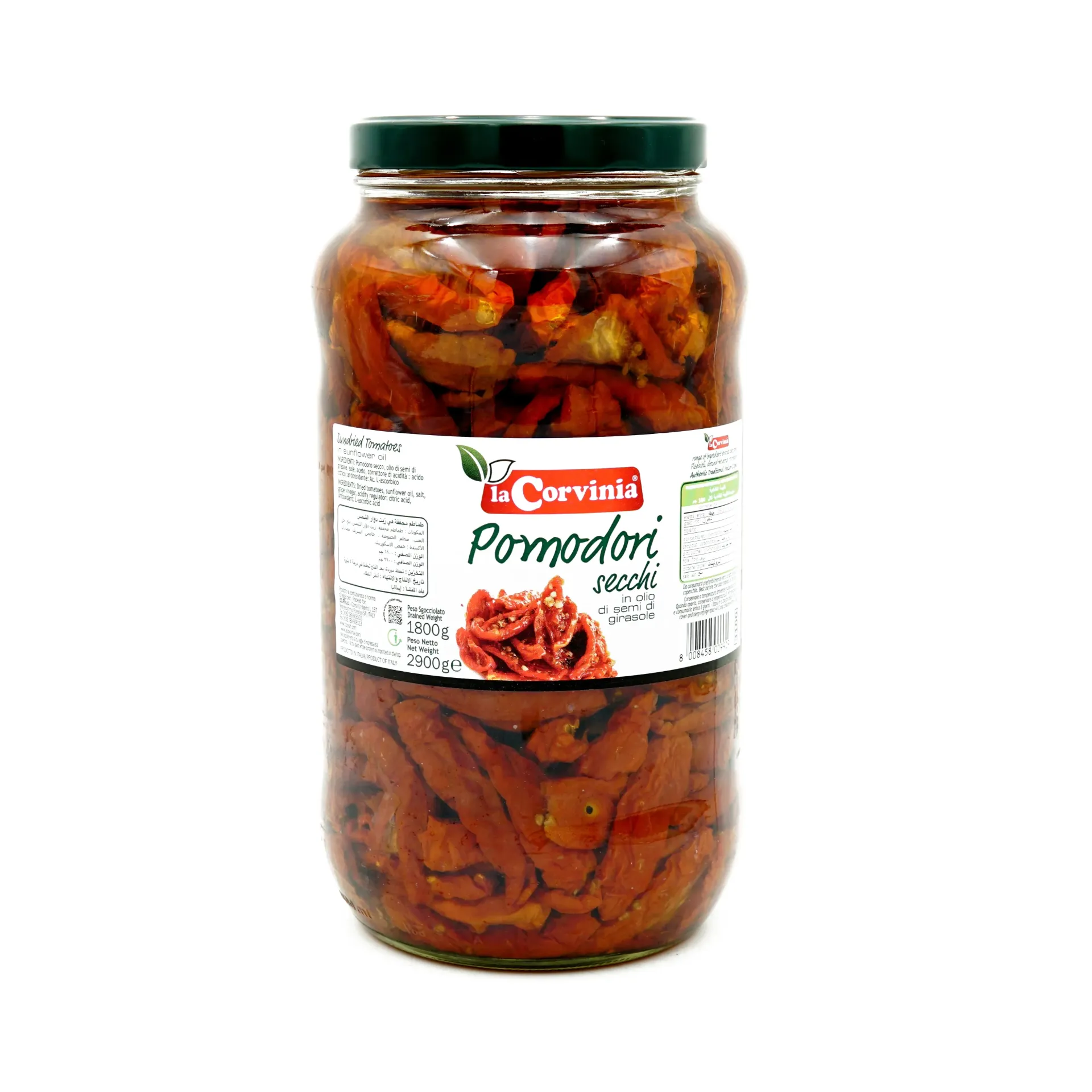 [10734] LA CORVINIA SUNDRIED TOMATOES IN OIL 3KG