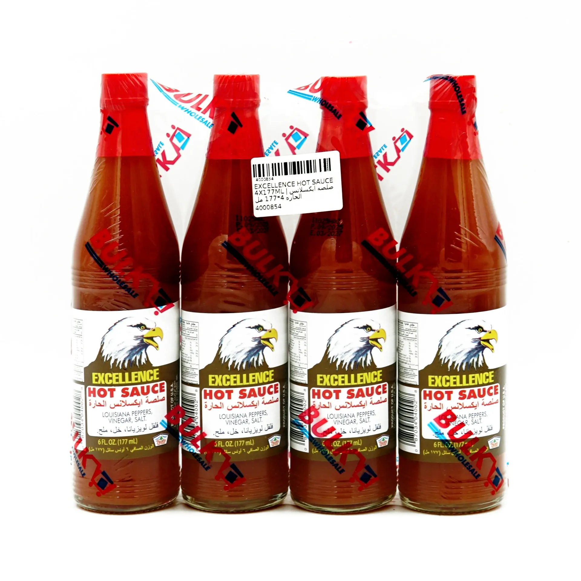 EXCELLENCE HOT SAUCE 4X177ML
