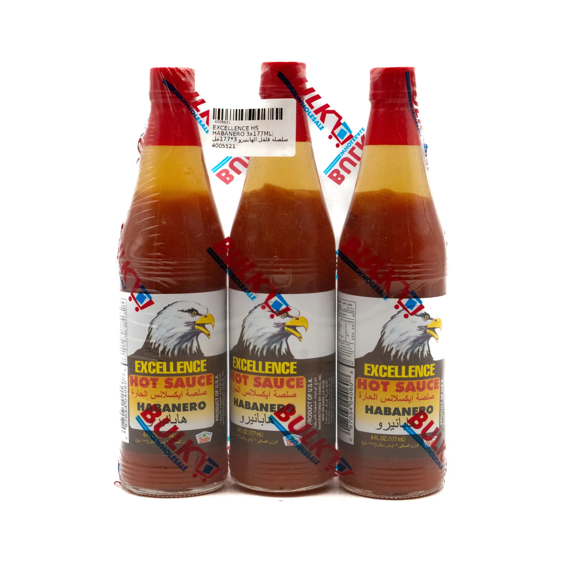 EXCELLENCE HOT SAUCE 3X177ML