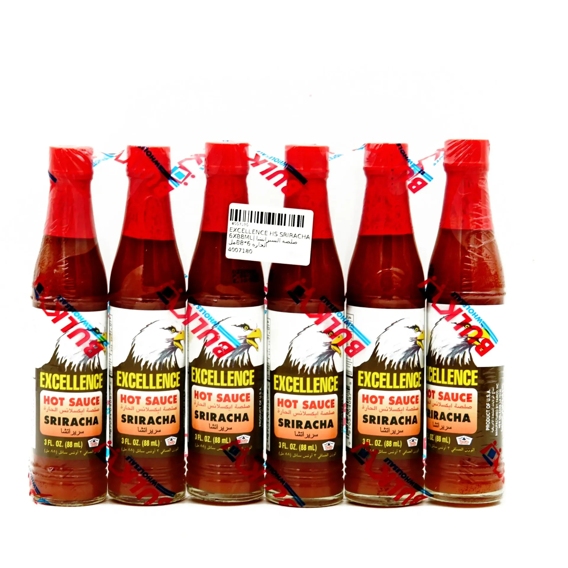 EXCELLENCE HOT SAUCE 6X88ML