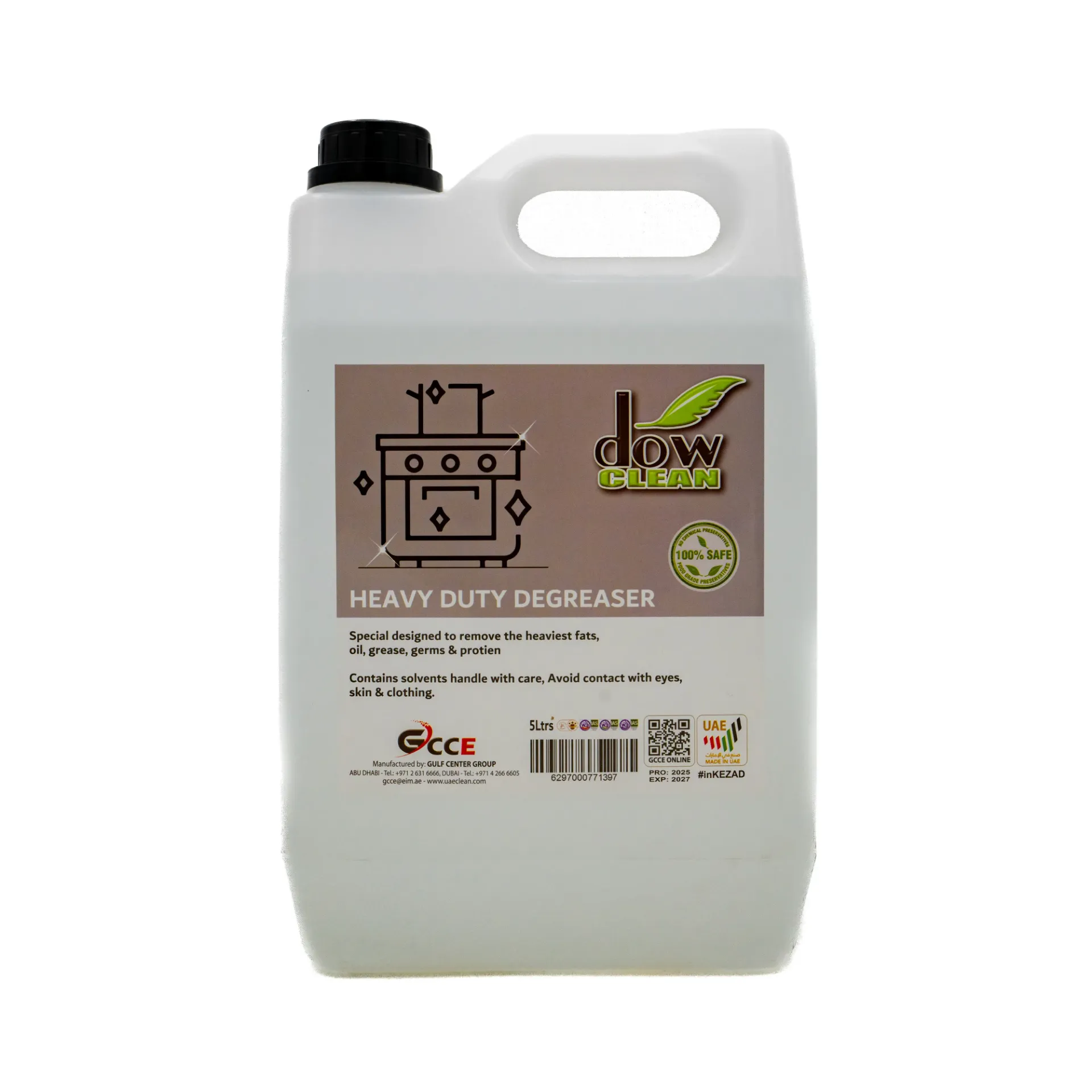 GCCE DOW CLEAN HEAVY DUTY DEGREASER 5L