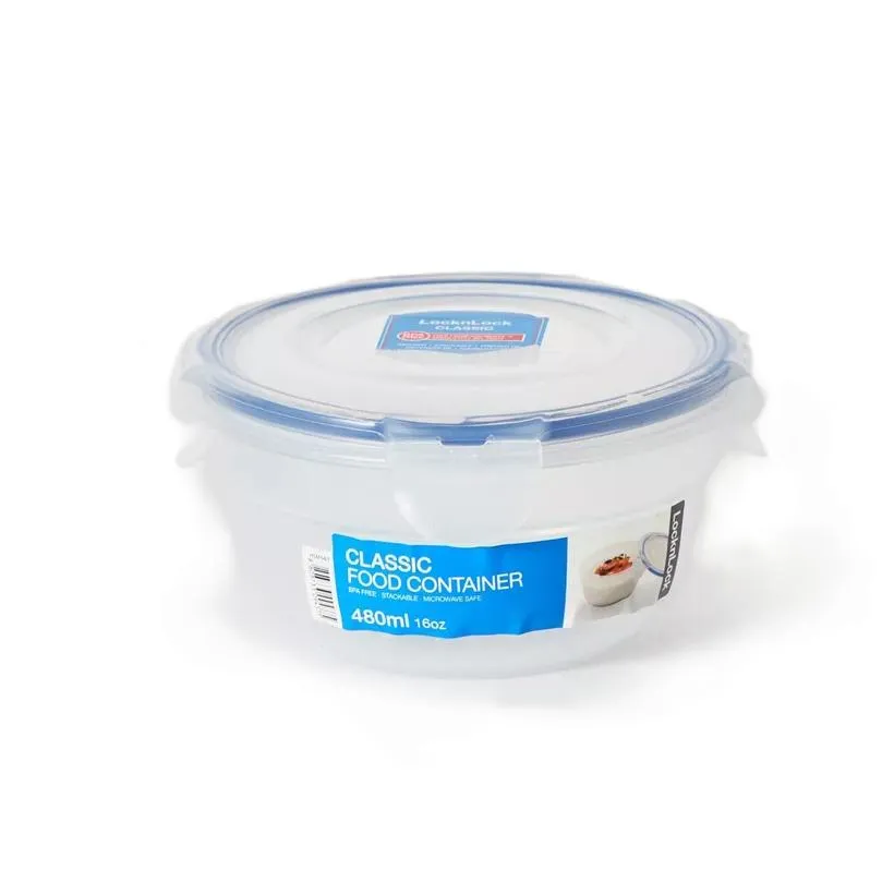 [LNL-0023 HSM943-N] L&L ROUND FOOD CONTAINER 480 ML
