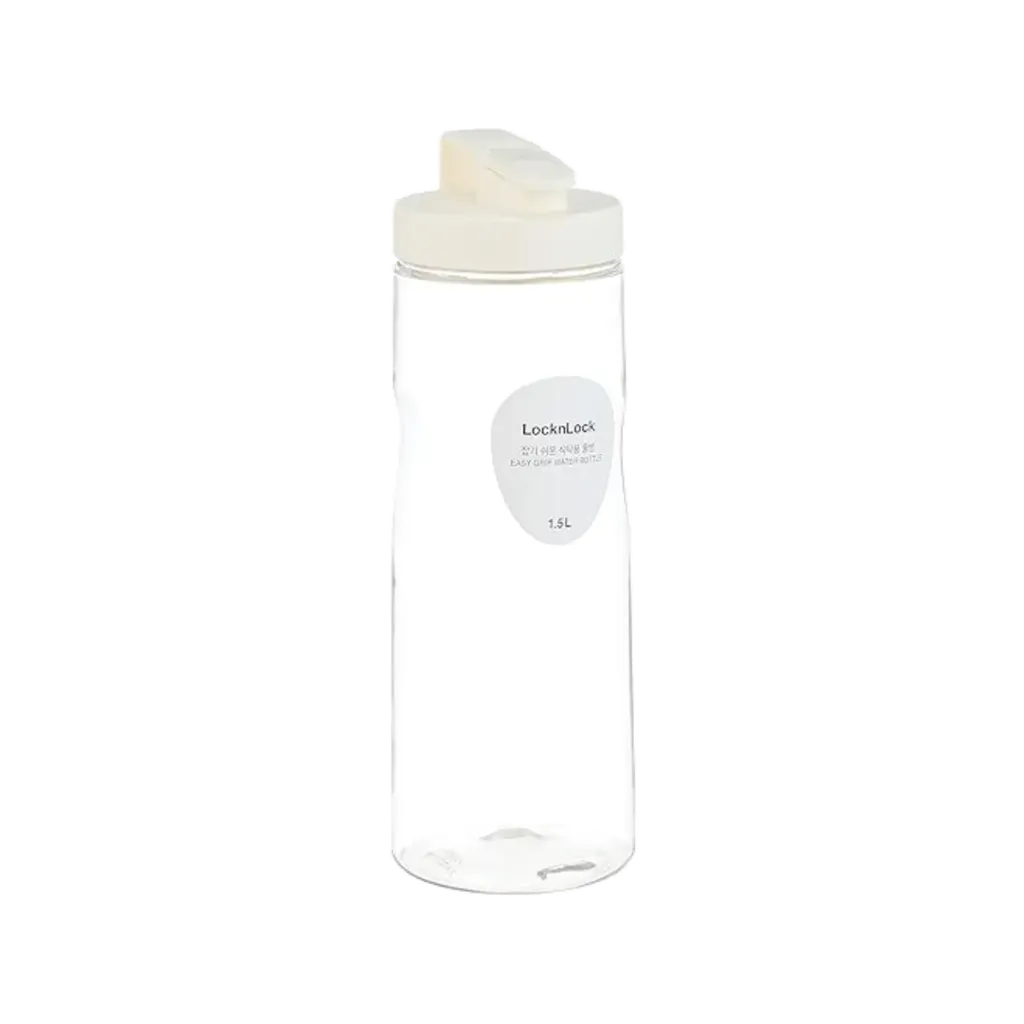 [LNL-0043 HAP 814 W-N] L&L EASY GRIP WATER BOTTLE WHITE 1.5L