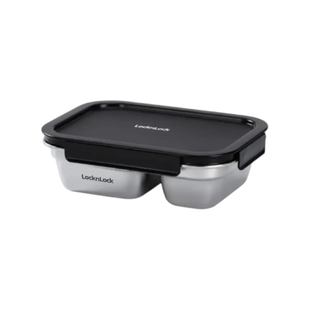 [LST582] L&L STS RECTANGLE LUNCH BOX W/ DIVIDER 1L