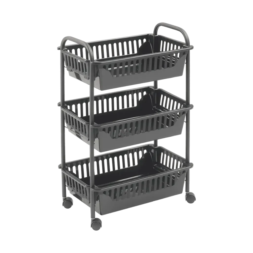 METALTEX MULTI PURPOSE STORAGE BASKET OSLO 3LAYERS