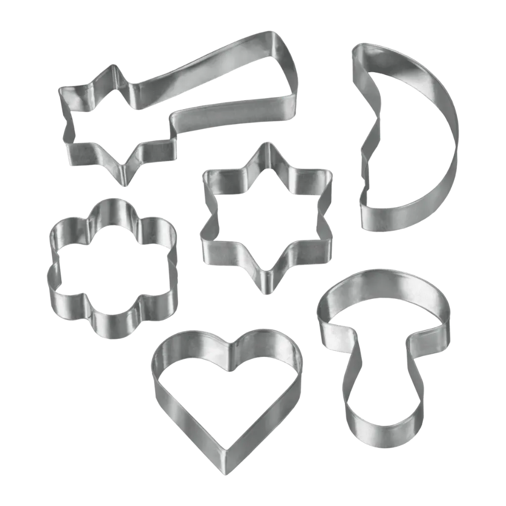 METALTEX 6 COOKIE CUTTERS