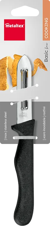 METALTEX BASIC VEGETABLE PEELER 17CM