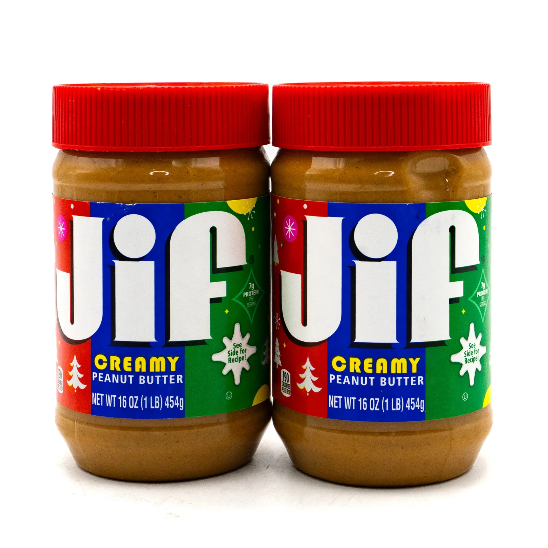 JIF CREAMY PEANUT BUTTER 2X454G