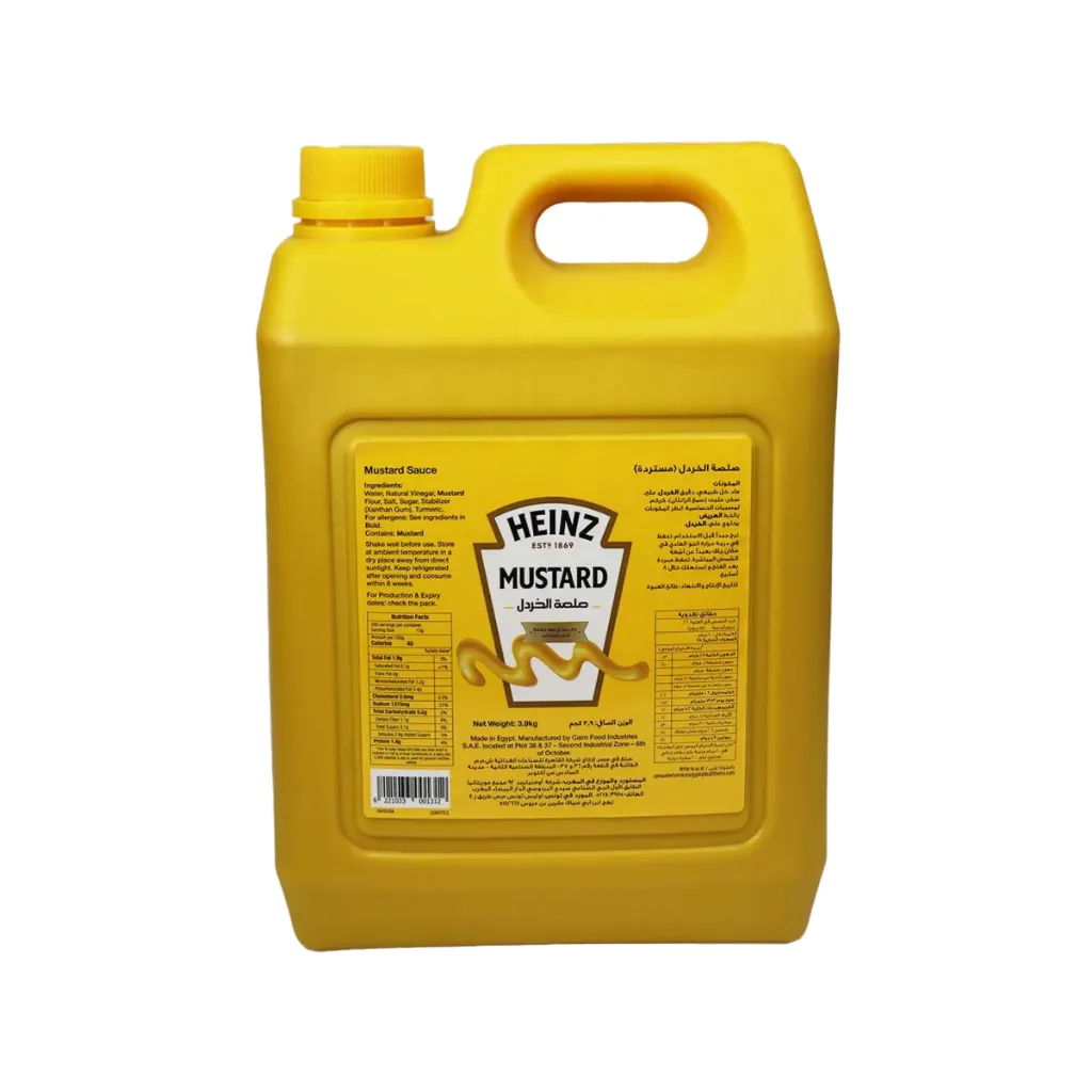 [19722] HEINZ MUSTARD 3.9KG
