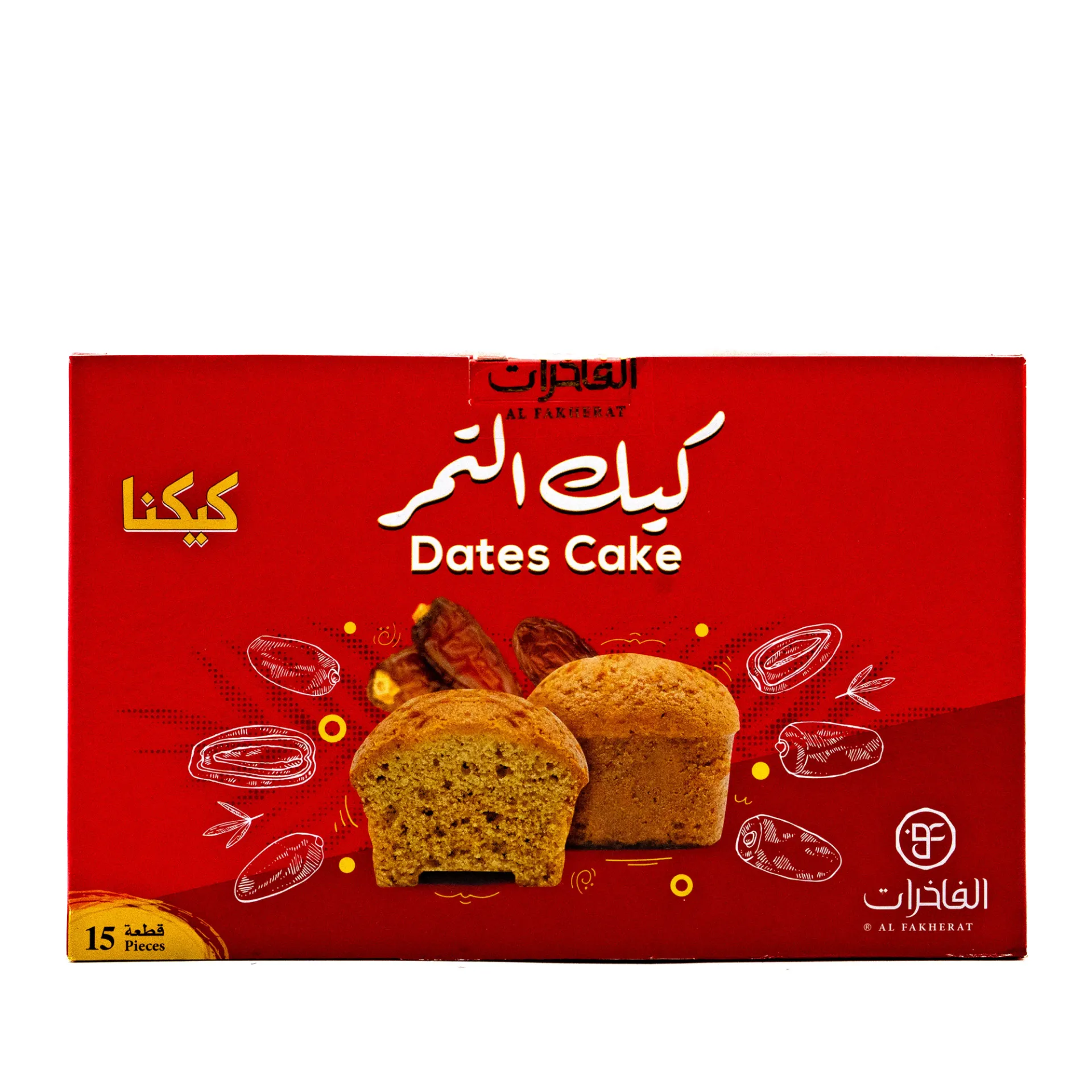 KEKUNA DATES CAKE 15X350G