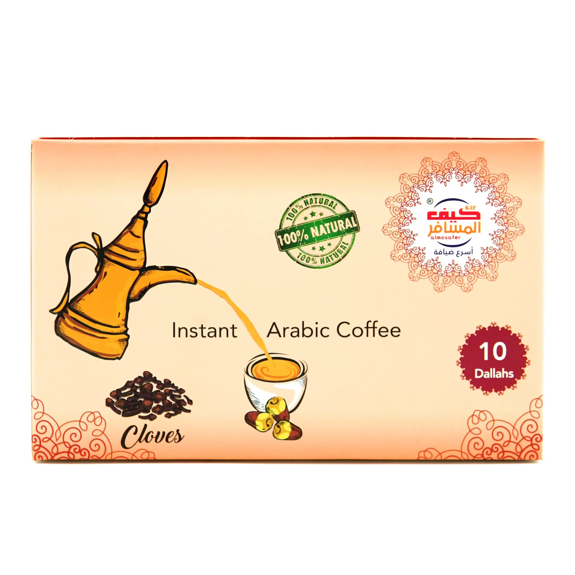 KIF ALMOSAFER ARABIC COFFEE 10X30G