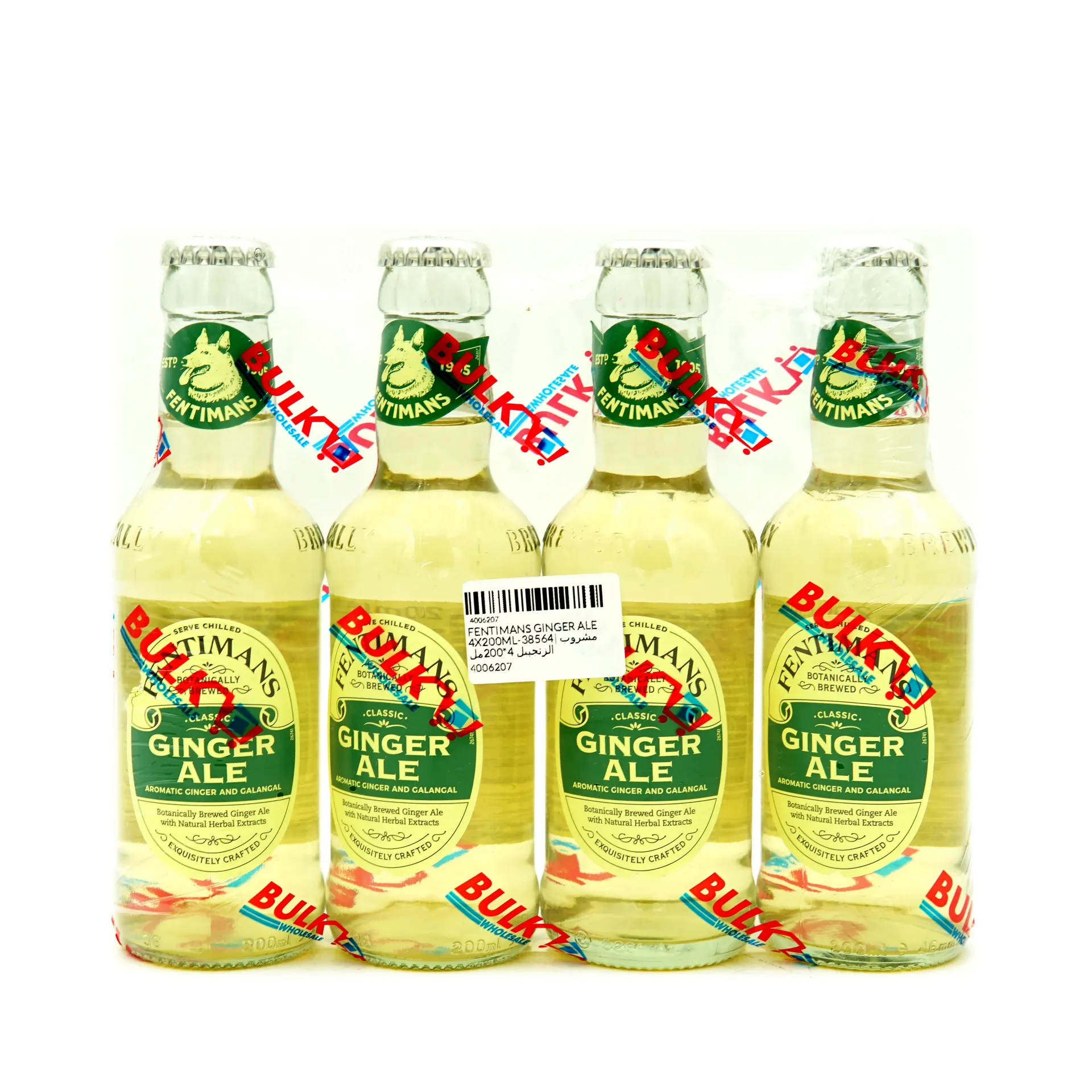 FENTIMANS GINGER 4X200ML