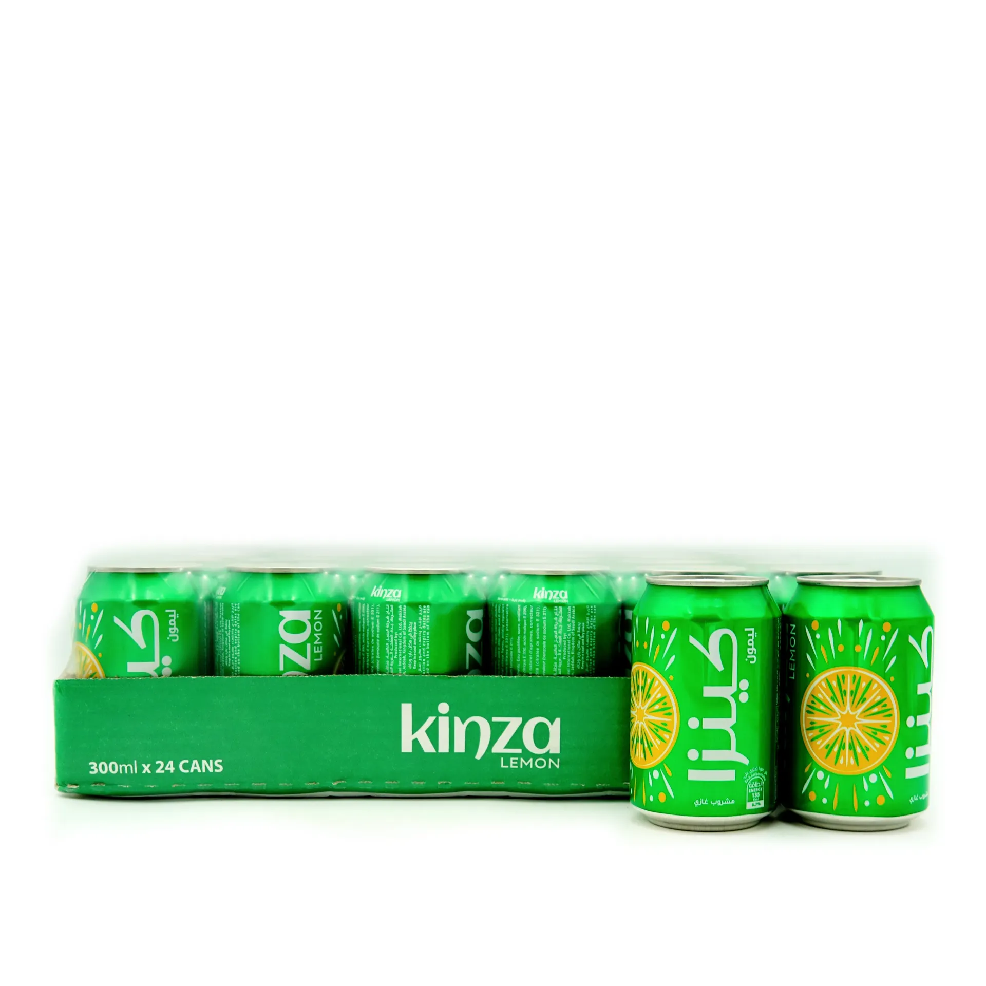 KINZA CARBONATED 24X300ML | كينزا غازية 24 × 300 مل