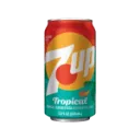 7 UP TROPICAL FLAVORED 355ML