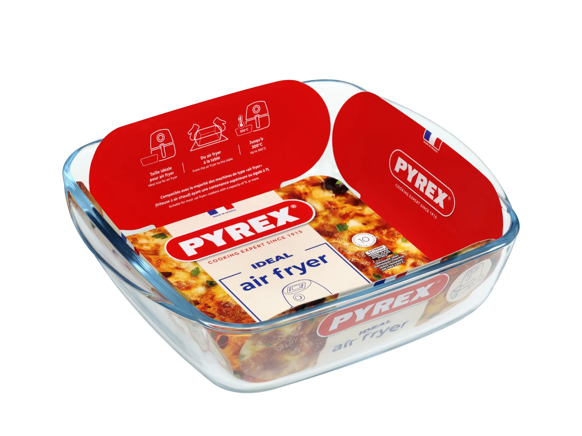 PYREX AIR FRYER SQUARE DISH 2.2L PYR-0302