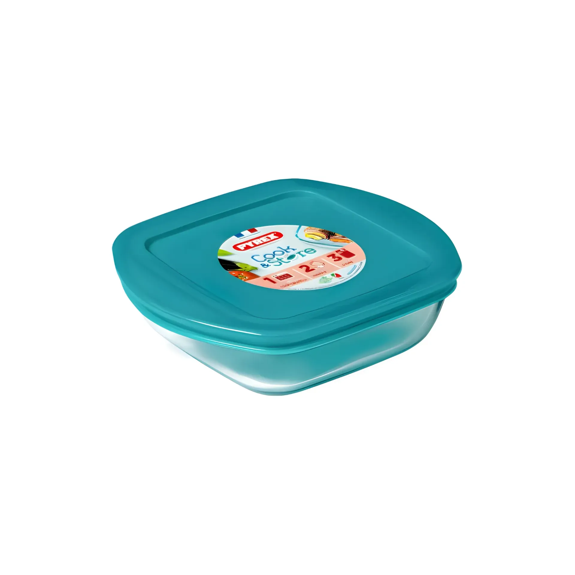 PYREX COOK & STORE STORAGE DISH SQUARE 300ML