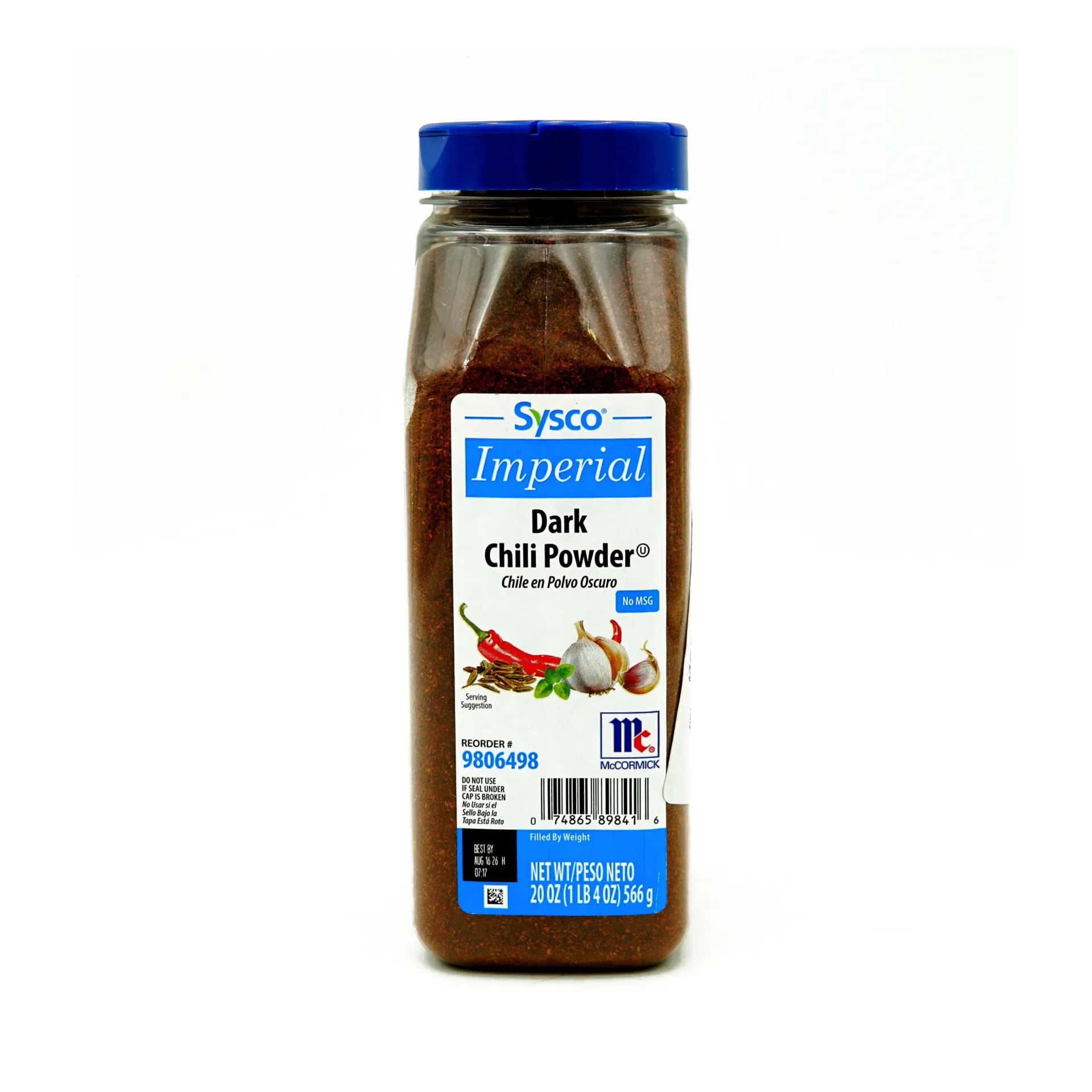 SYSCO DARK CHILI POWDER 566G