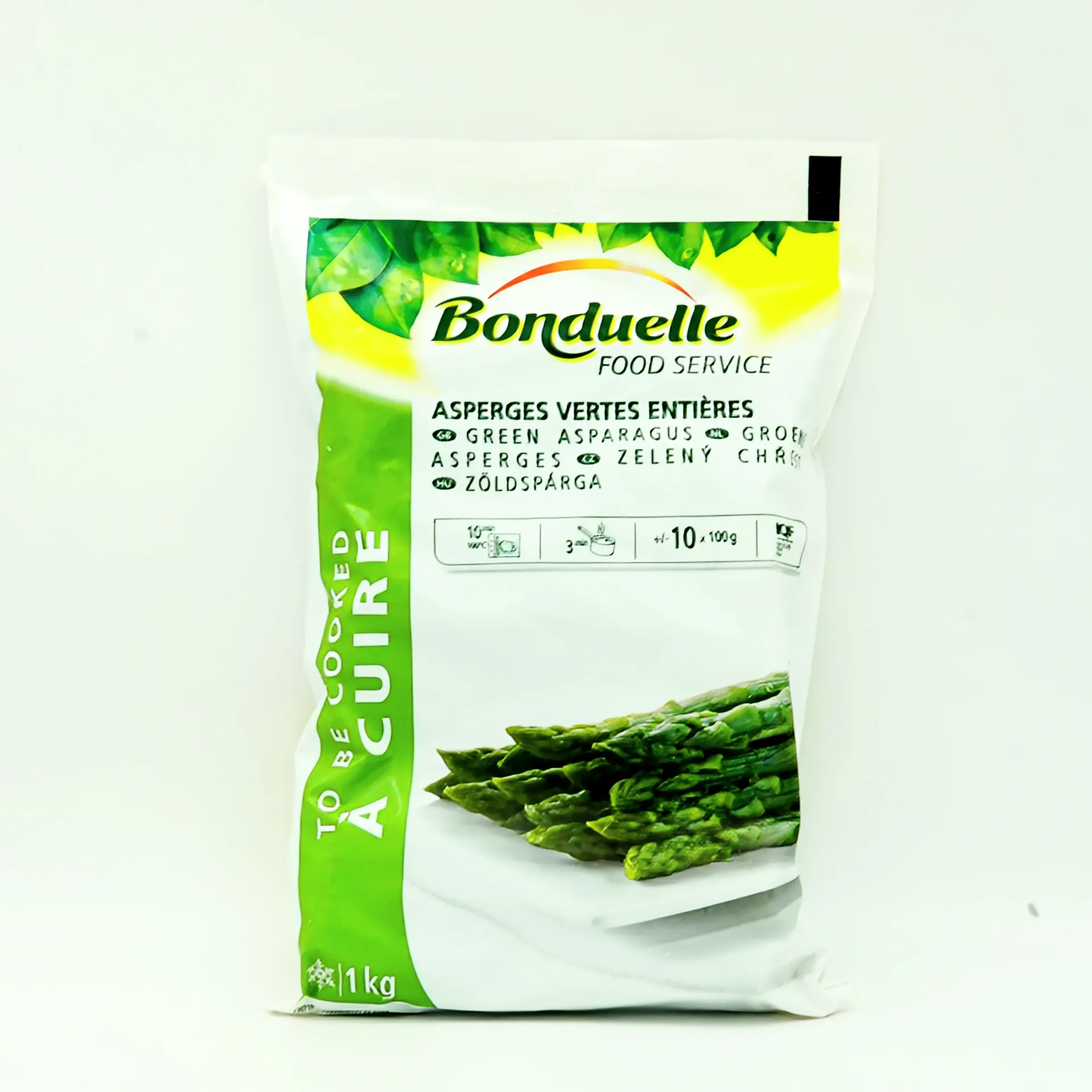 BONDUELLE ASPARAGUS GREEN WHOLE 1KG