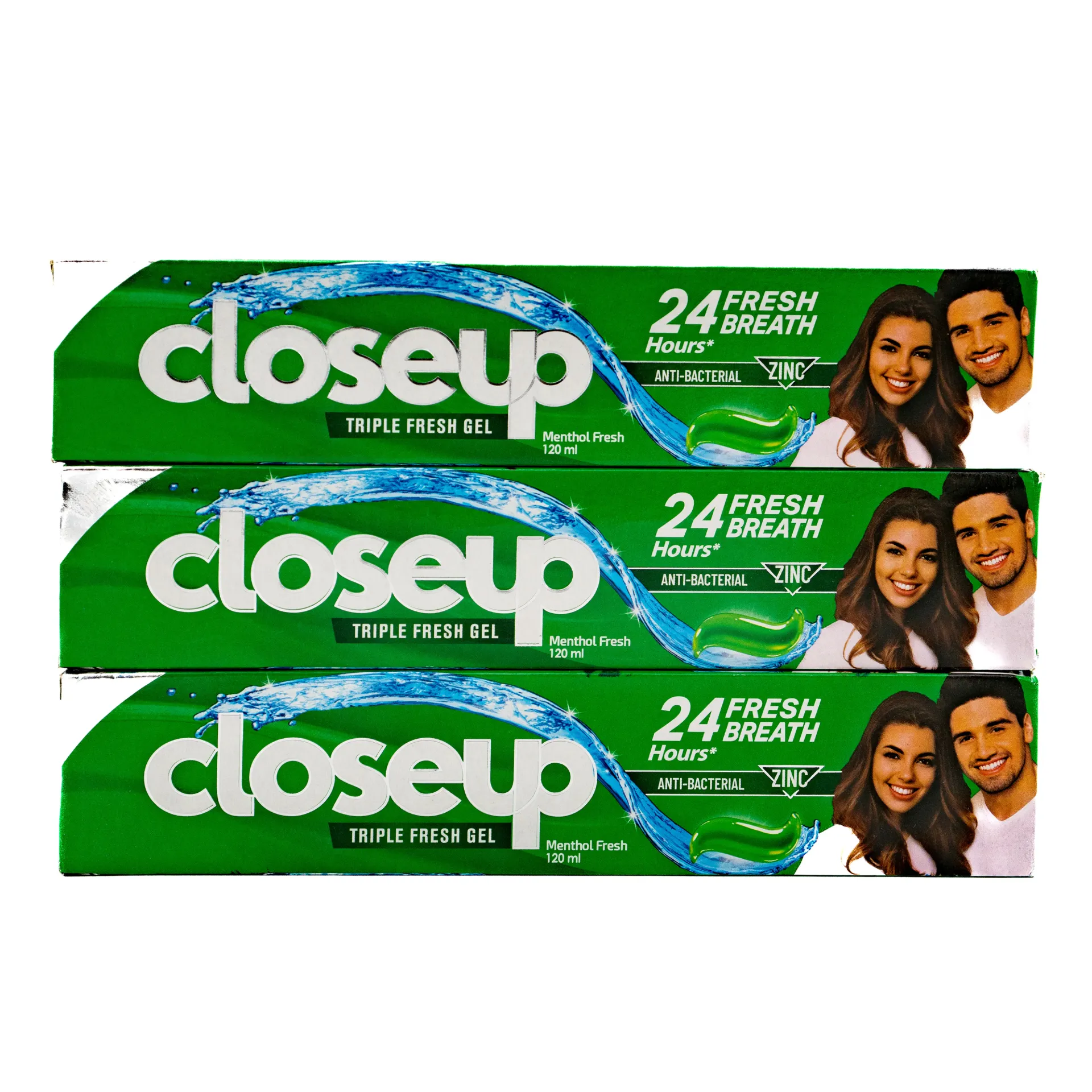 CLOSE UP MENTHOL FRESH 3X120ML