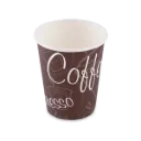 FALCON HD PAPER CUP 4X8OZ BROWN