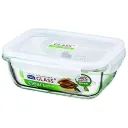 L&L OVEN GLASS RECTANGLE W/ LID 730ML
