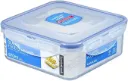 L&L SQUARE FOOD CONTAINER W/ DIV. 870ML