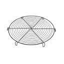 METALTEX FUTURA ROUND CAKE COOLER 30CM