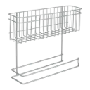 METALTEX KITCHEN PAPER HOLDER W/ BASKET