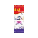 WOW TOILET ROLL 500 SHEETS/2PLY (6X8+2ROLL)
