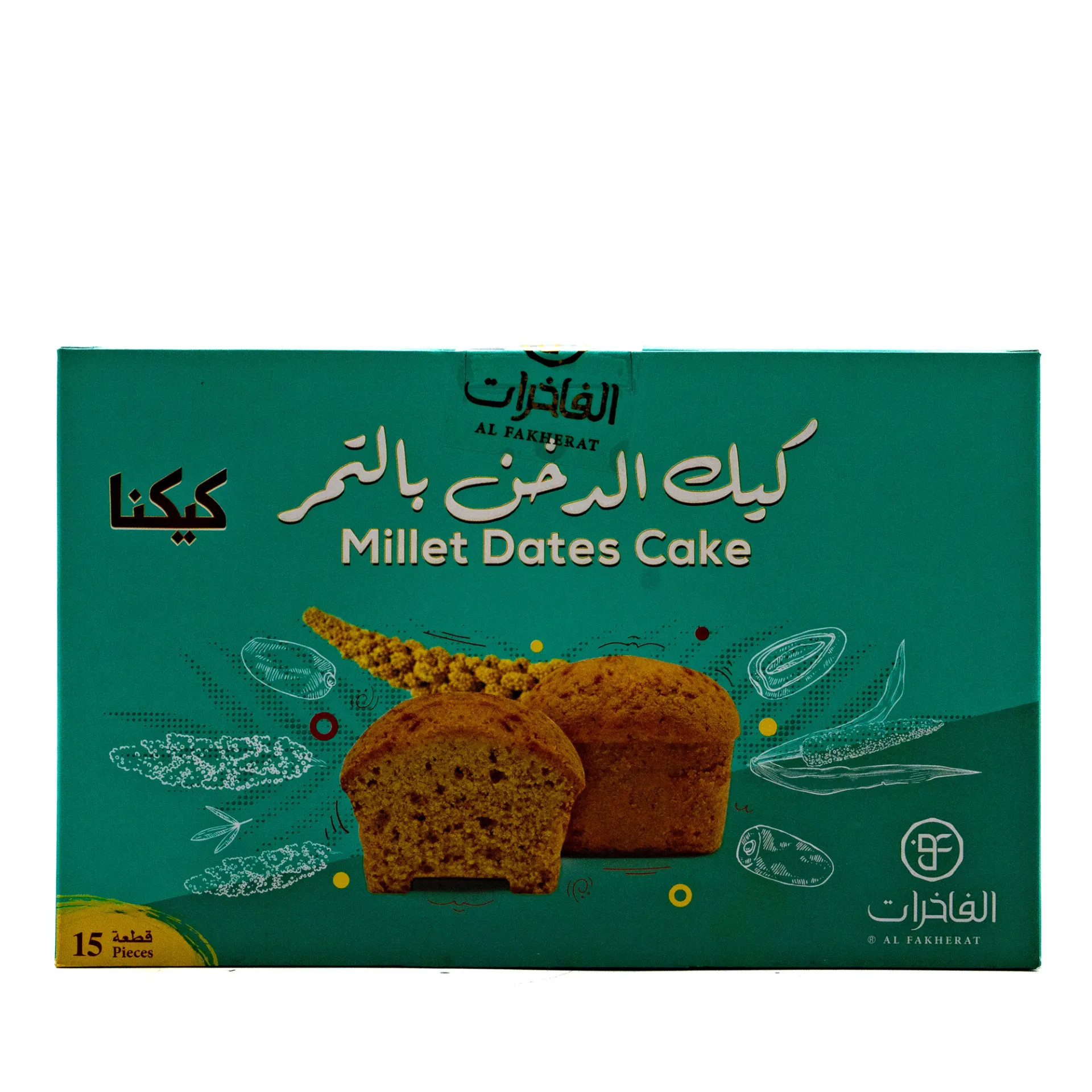 KEKUNA MILET DATES CAKE 12X350G
