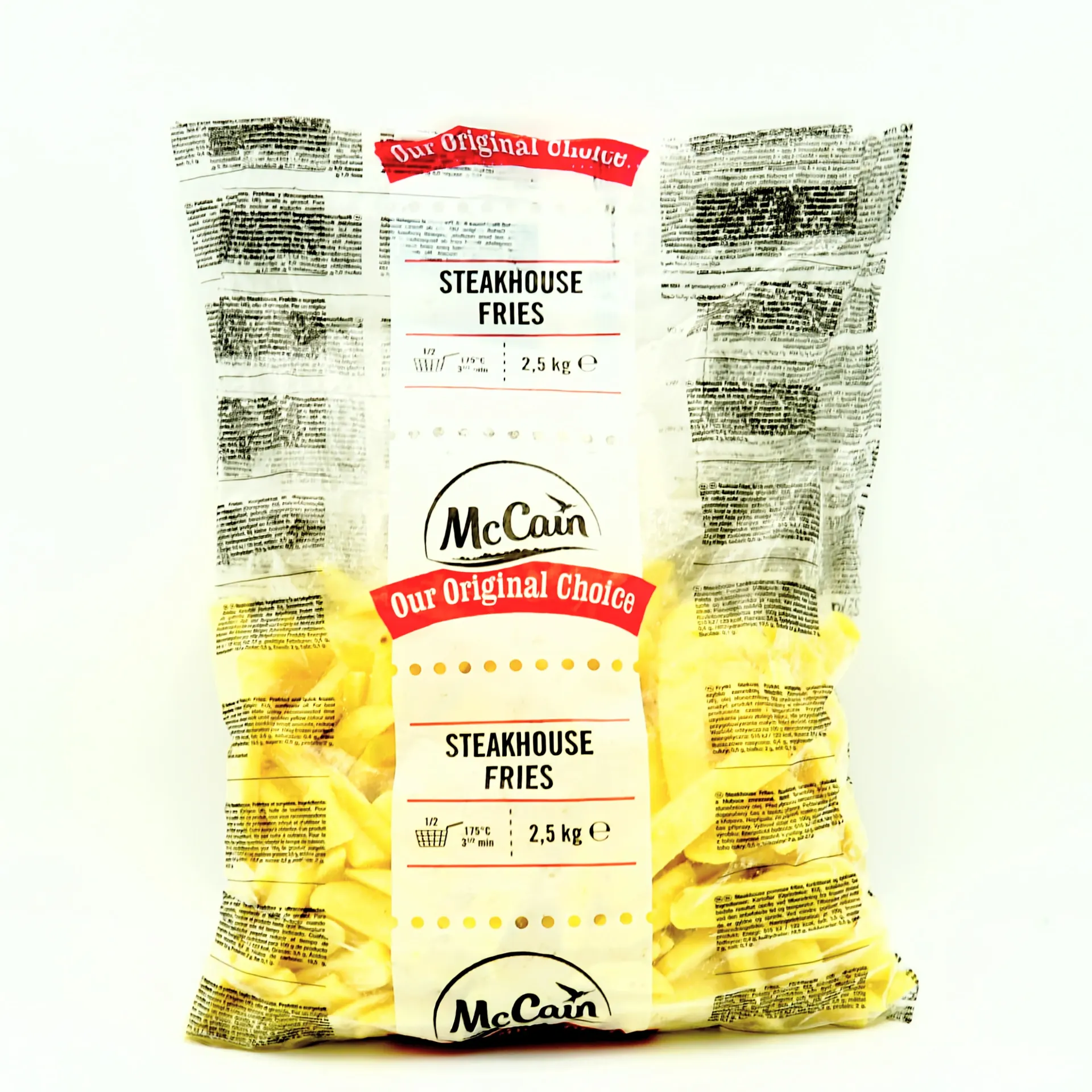MCCAIN STEAKHOUSE CUT 9/18 2.5KG